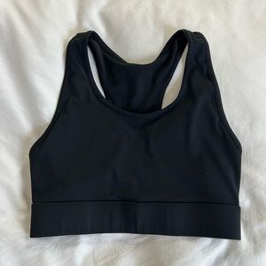 Black Sports Bra